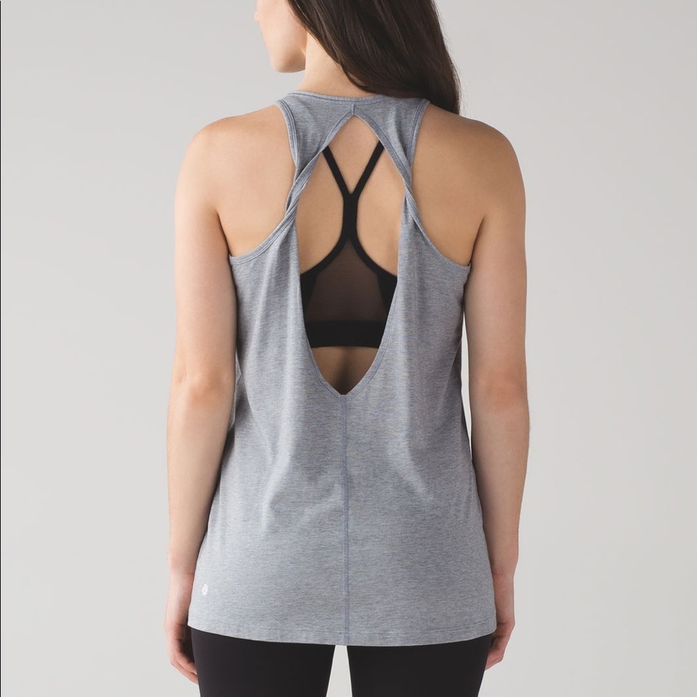 Lululemon trapeze twist tank - size 10